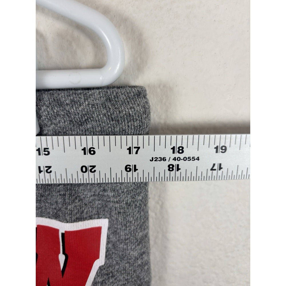 Wisconsin Badger Womens Size L Large Yoga Sports Sweatpants Gray Excellent - Picture 4 of 7